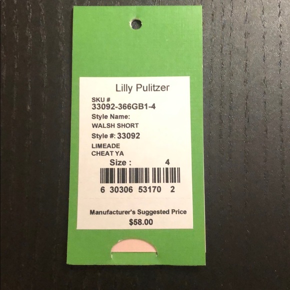 Lilly Pulitzer Walsh Short in Cheat Ya - Picture 4 of 4